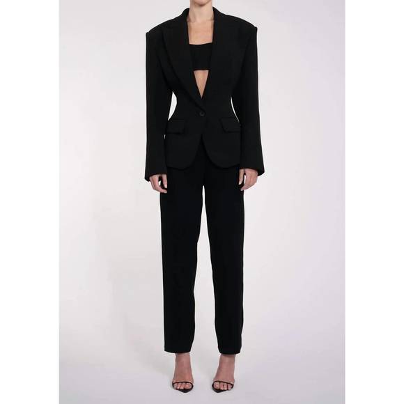 NEW NONCHALANTLABEL jax blazer in black - Picture 1 of 6
